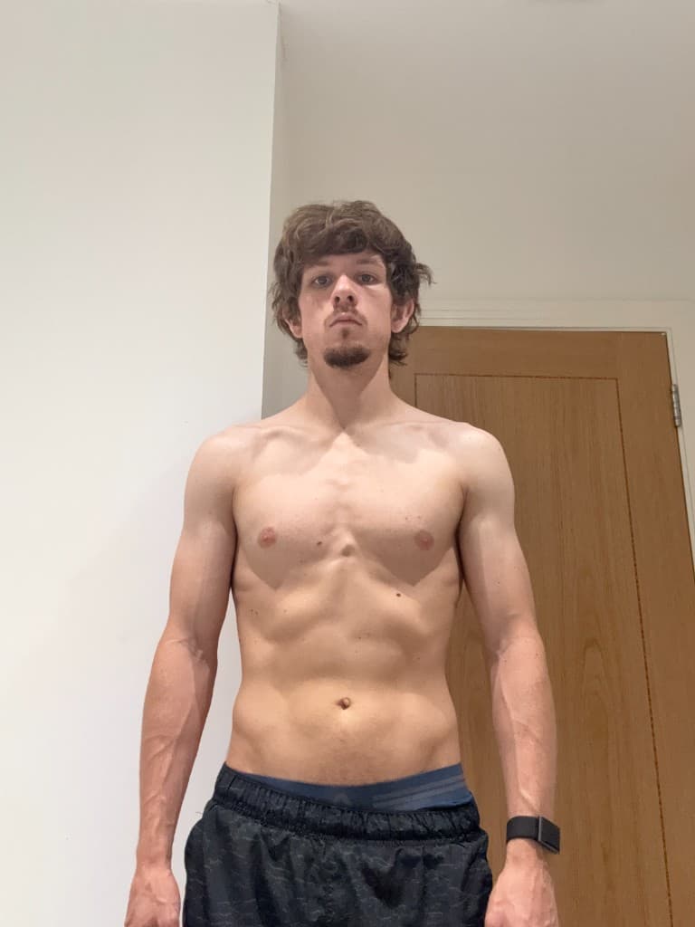 front progress photo